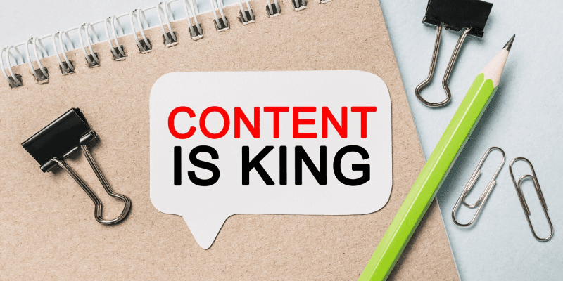 Content marketing mang những nội dung có giá trị về thương hiệu đến với khách hàng 