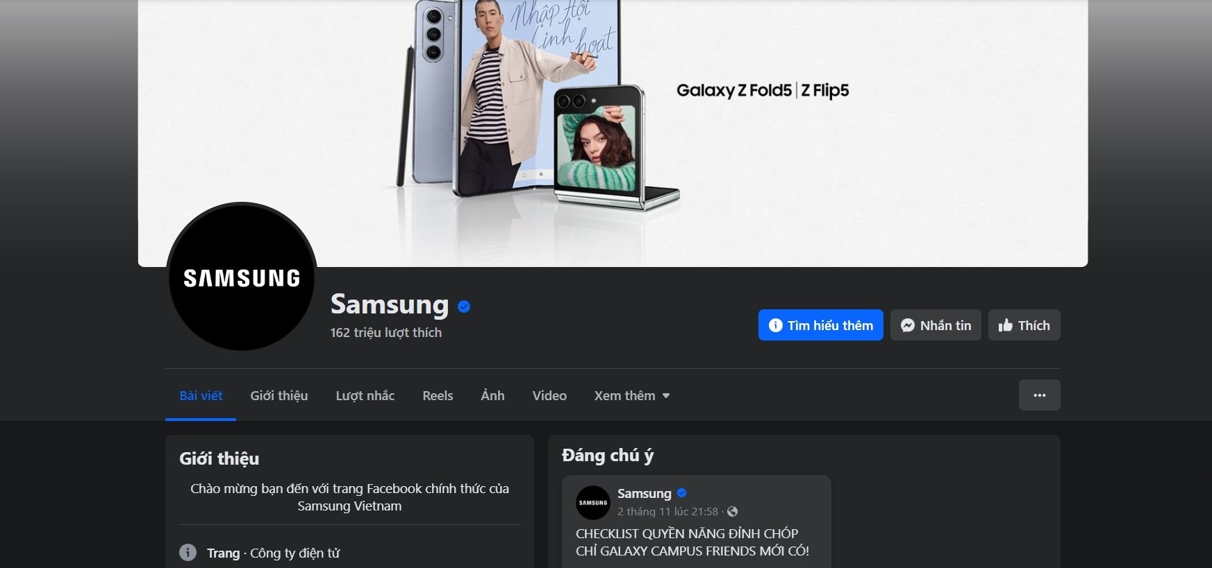 Tick xanh Facebook sẽ cho biết đâu là thương hiệu nổi tiếng và uy tín